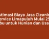 Estimasi Biaya Jasa Cleaning Service Limapuluh Mulai 250 Ribu untuk Hunian dan Usaha