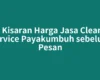 Cek Kisaran Harga Jasa Cleaning Service Payakumbuh sebelum Pesan
