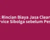 Cek Rincian Biaya Jasa Cleaning Service Sibolga sebelum Pesan