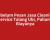 Sebelum Pesan Jasa Cleaning Service Talang Ubi, Pahami Biayanya